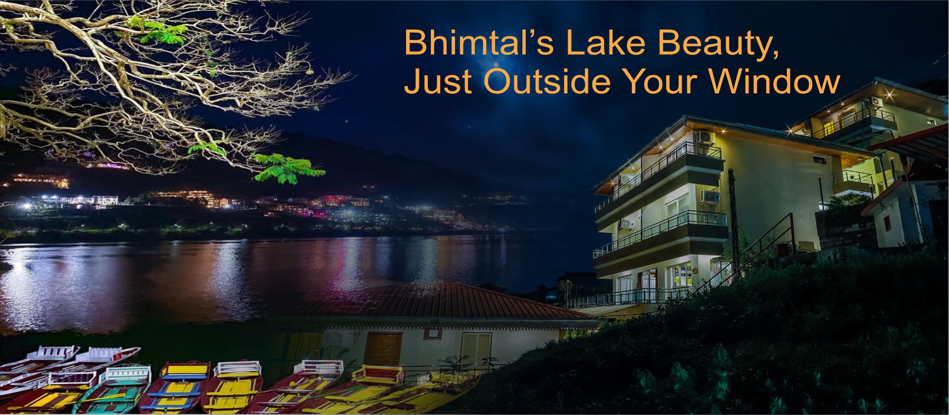 The Tal Paradise Bhimtal - Lake View